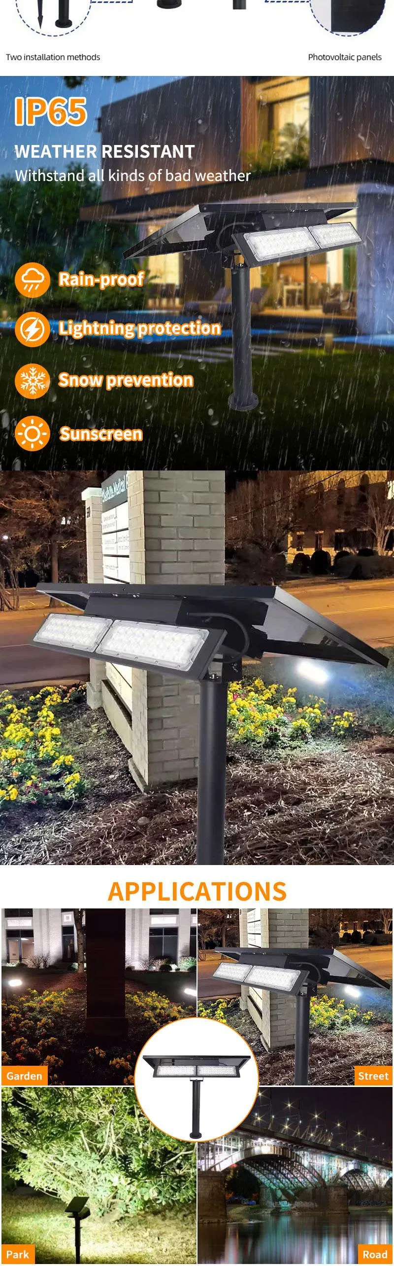 Solar Spotlight Specifications