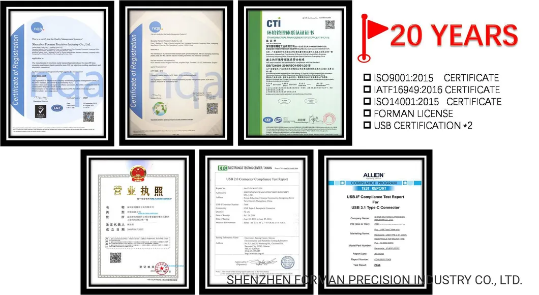 Industry Certifications