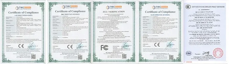 Certifications