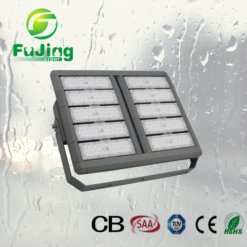 Private Patented Modular Design IP65 600W LED Flood Light with 5 Years Warranty