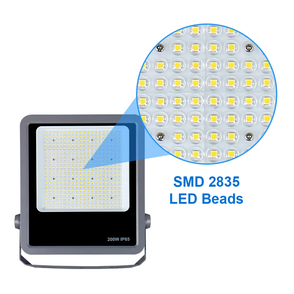 High Mast Pole Sports Lighting Outdoor Football Field Tennis Court Basketball Smart LED Floodlight 100W Explosion Proof