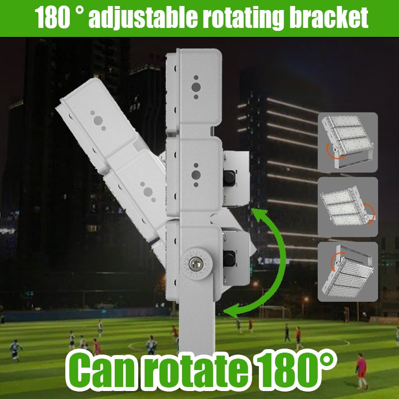 High Lumens Sport Football Field Lighting IP65 Waterproof Outdoor 300W 400W 500W 600W Stadium LED High Mast Flood Light
