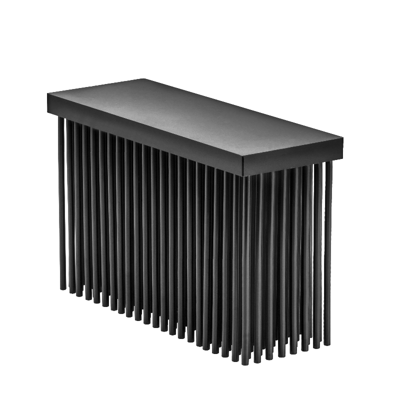 Die-Cast Zinc Aluminum Alloy Heat Sink with High Thermal Mass for Stability
