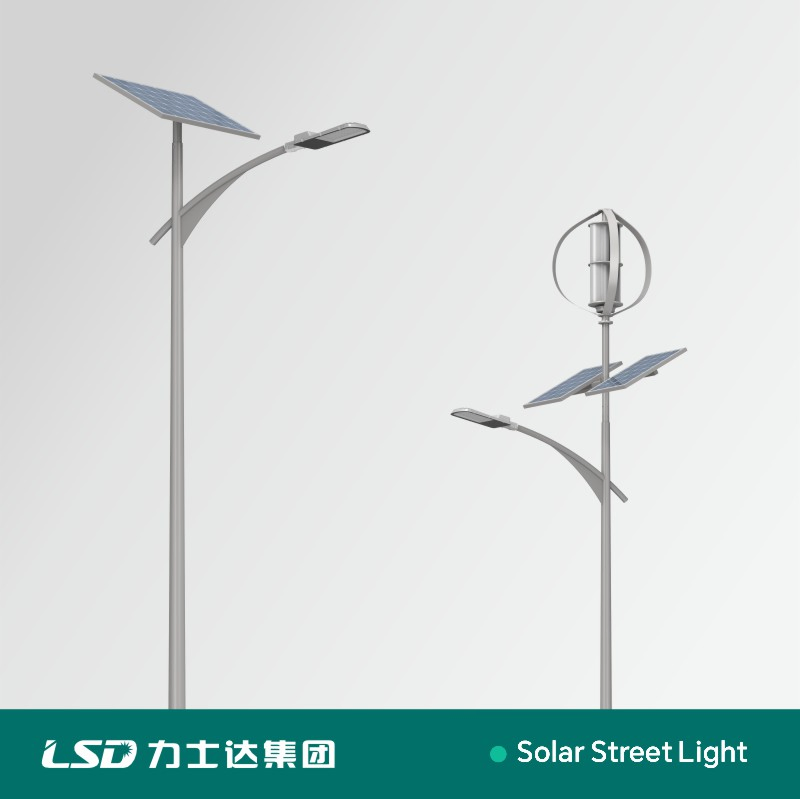 Industrial Wind-Solar Lighting System Megajoule Storage for 30+ Day Backup