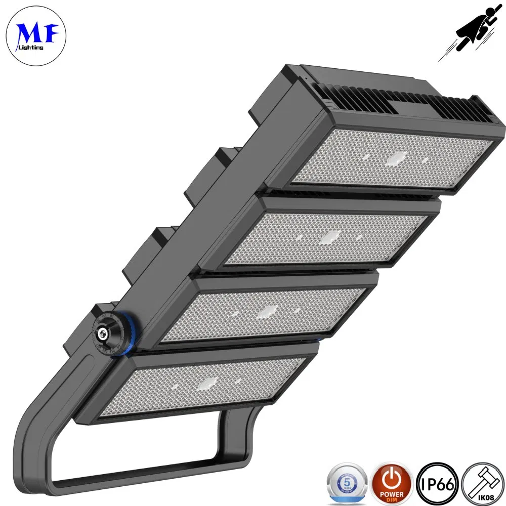 1500W High Power Modular IP67 Ik10 Outdoor Area LED Spotlight Waterproof Projector LED Flood Light LED Stadium Light