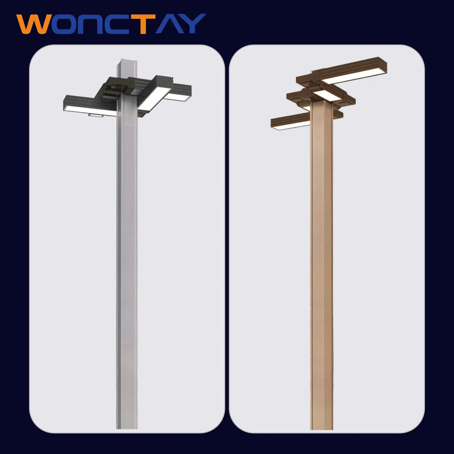 High Quality Pole Light Garden Light Waterproof Outdoor LED Post Top Light