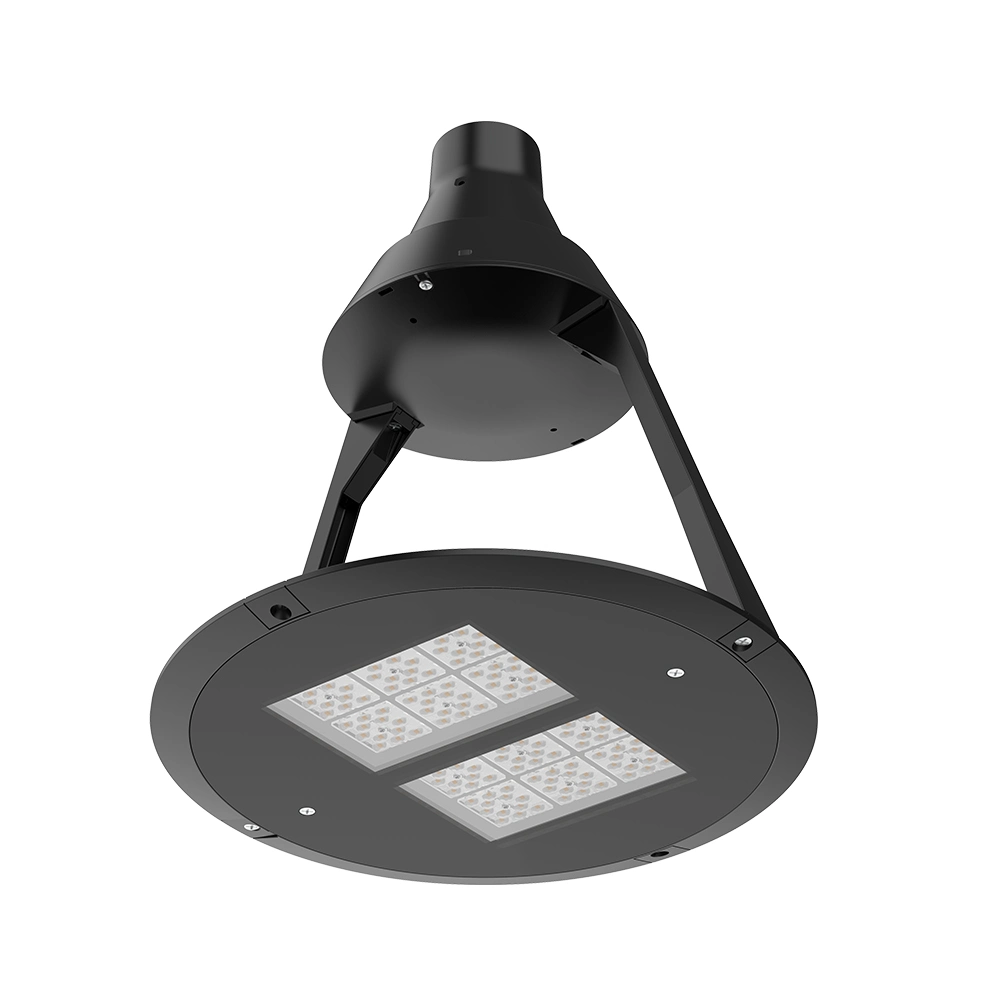 Aluminium IP66 100W 120W Pole Lamp Park Landscape Post Top Outdoor LED Garden Light