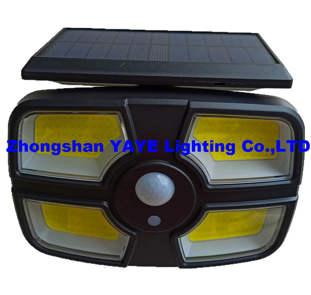 Yaye CE/RoHS 2023 Hot Sell Outdoor Waterproof IP66 Mini Solar Wall Lighting Motion Sensor/ Remote Controller/Supplier Price/1000PCS Stock