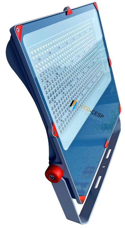 Modular Commercial LED Floodlight 1000W 1200W-Stadium Light 100-277VAC-8deg Marine Lighting