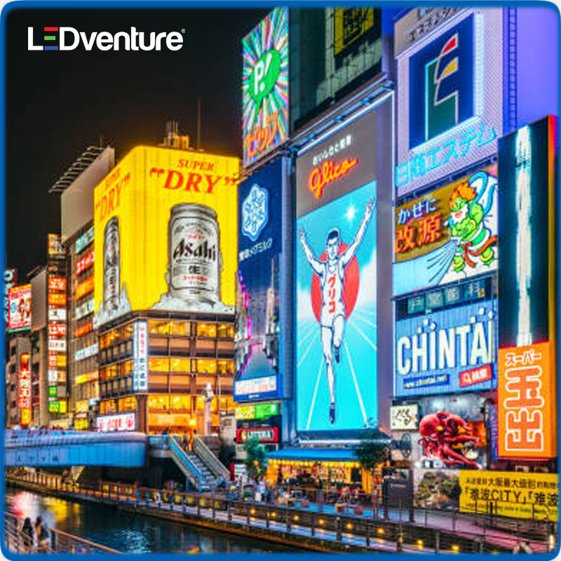 P8 3D Outdoor LED Screen Advertisng Digital Billboard for Building Electronic Solar