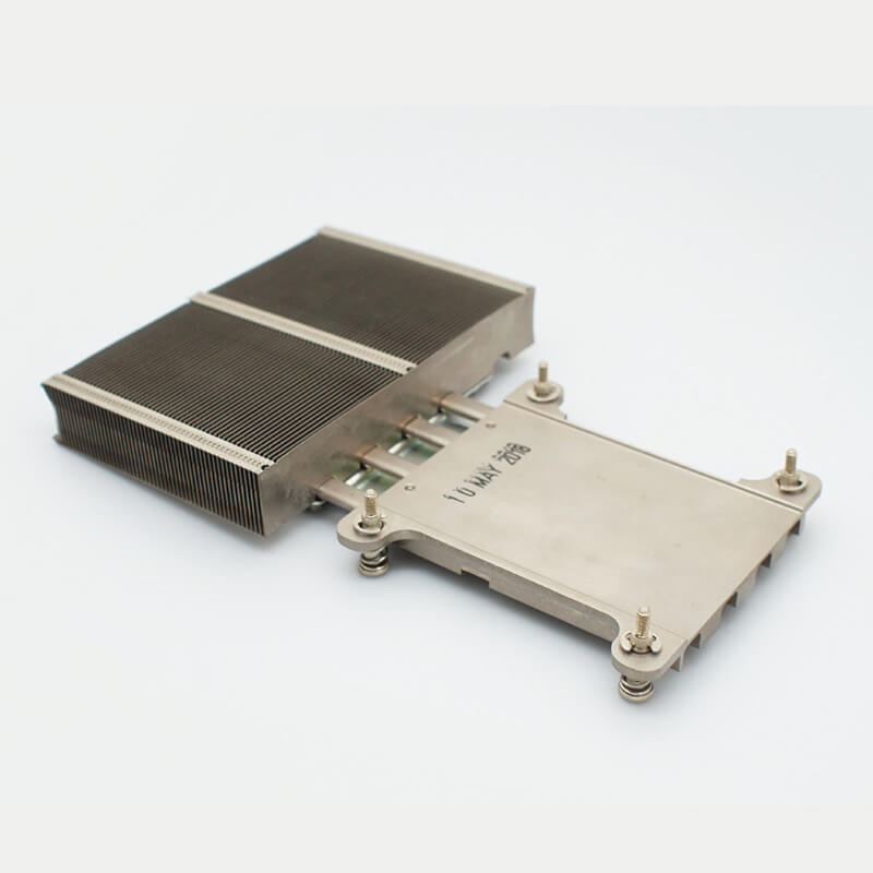 Chinese Factory Customized Design Aluminium Alloy Die Casting Anodizing Processing Aluminum Heat Sink Aluminium Industrial Computer Heat Sink