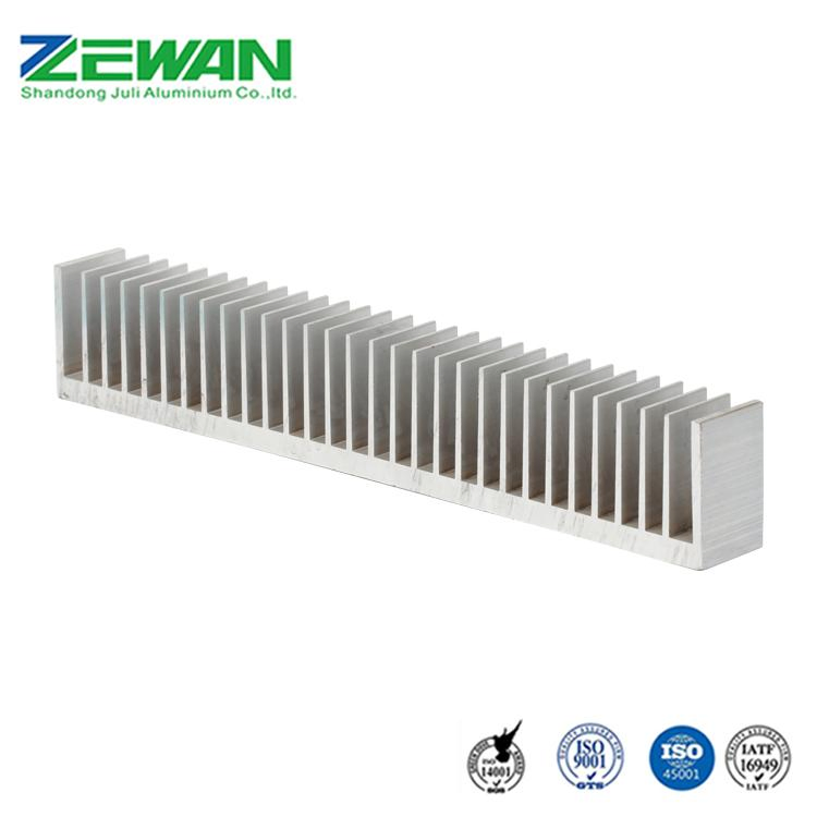 Aluminium Alloy Heat Sinks Die Casting Anodizing Processing Aluminum Heat Sink