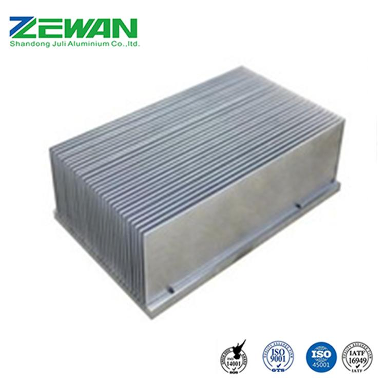 Aluminium Alloy Heat Sinks Die Casting Anodizing Processing Aluminum Heat Sink
