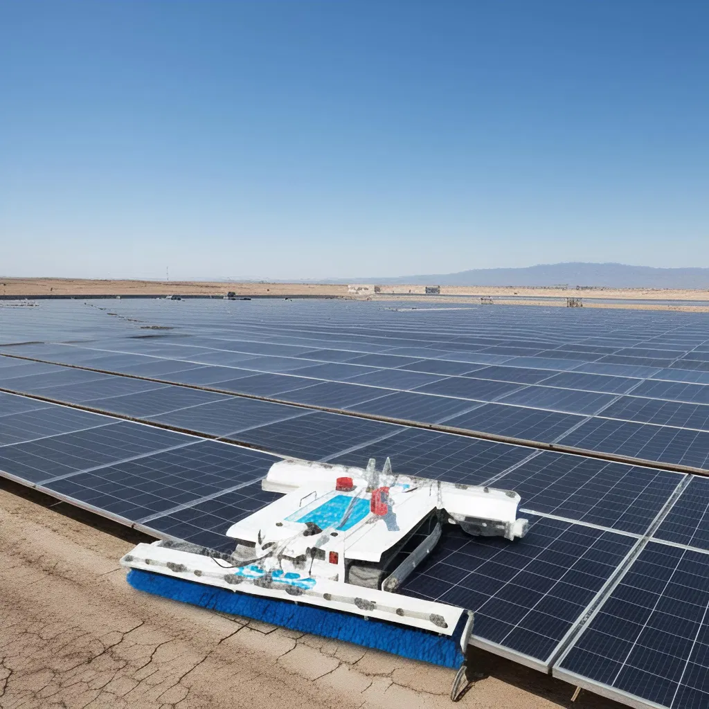 Innovative Solar Panel Cleaning System From Shaanxi China for Efficiency