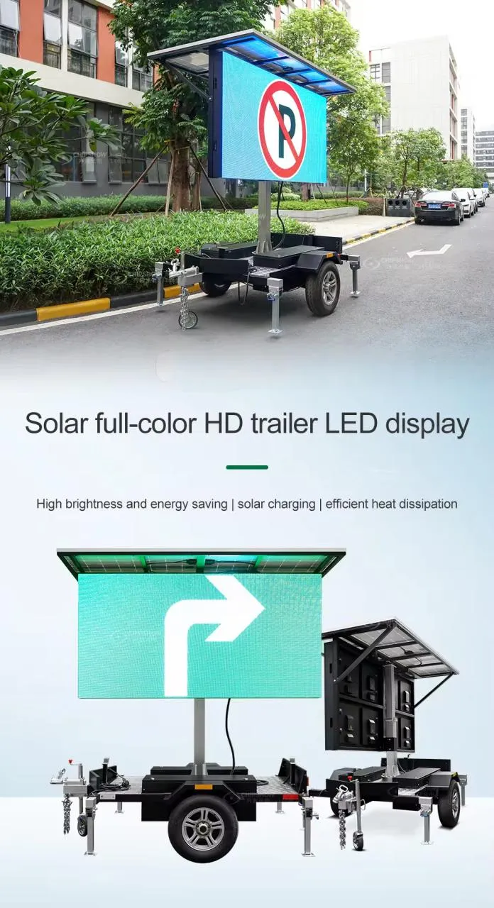 Solar LED Trailer Components