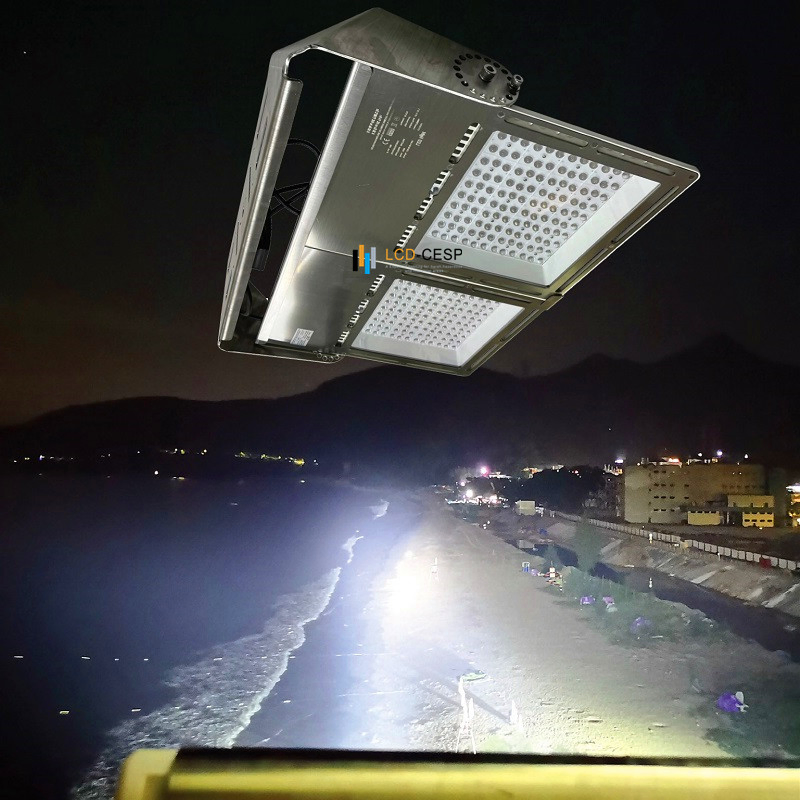Explosion-Proof Light - 100W - LED - 100-277VAC -4000K- Marine Grade Lamp- Atex Zone Lighting