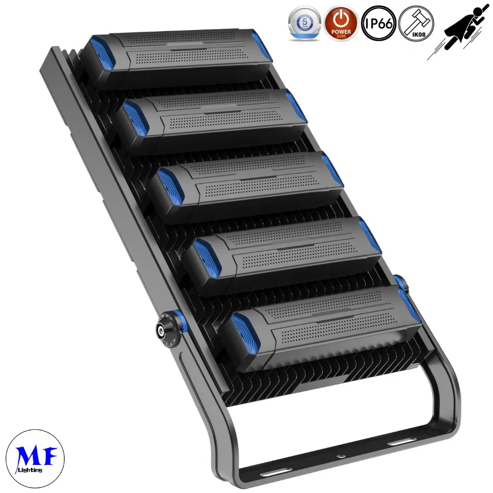1500W High Power Modular IP67 Ik10 Outdoor Area LED Spotlight Waterproof Projector LED Flood Light LED Stadium Light