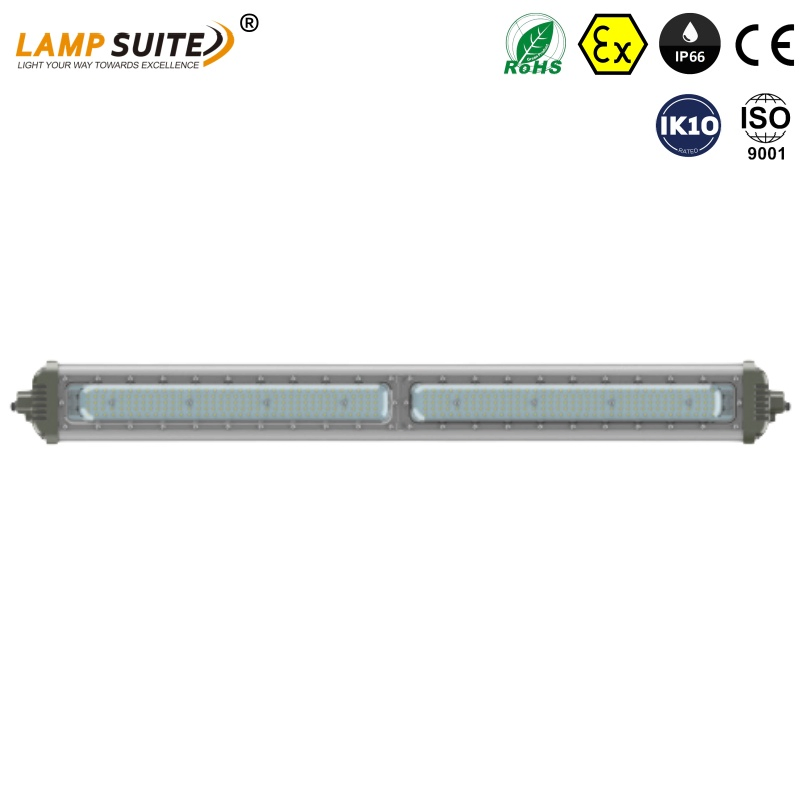ATEX Heavy-Duty 60min 90min Emergency 0.3m 0.6m 1.2m LED Explosion Proof Batten Light