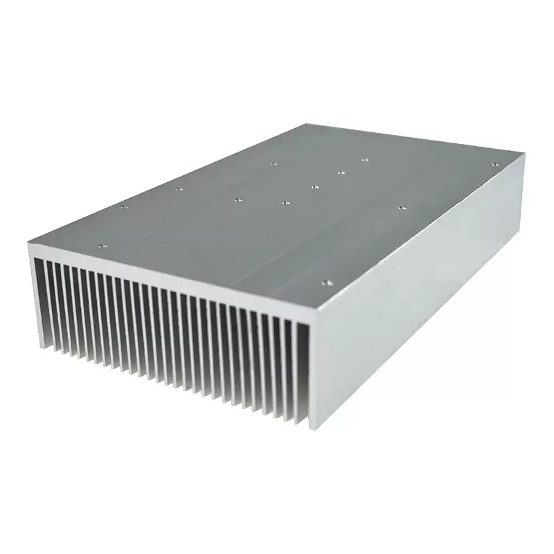 Aluminum Extrusion Enclosure Radiator Custom CNC Machining Aluminium Die Casting Heat Sink