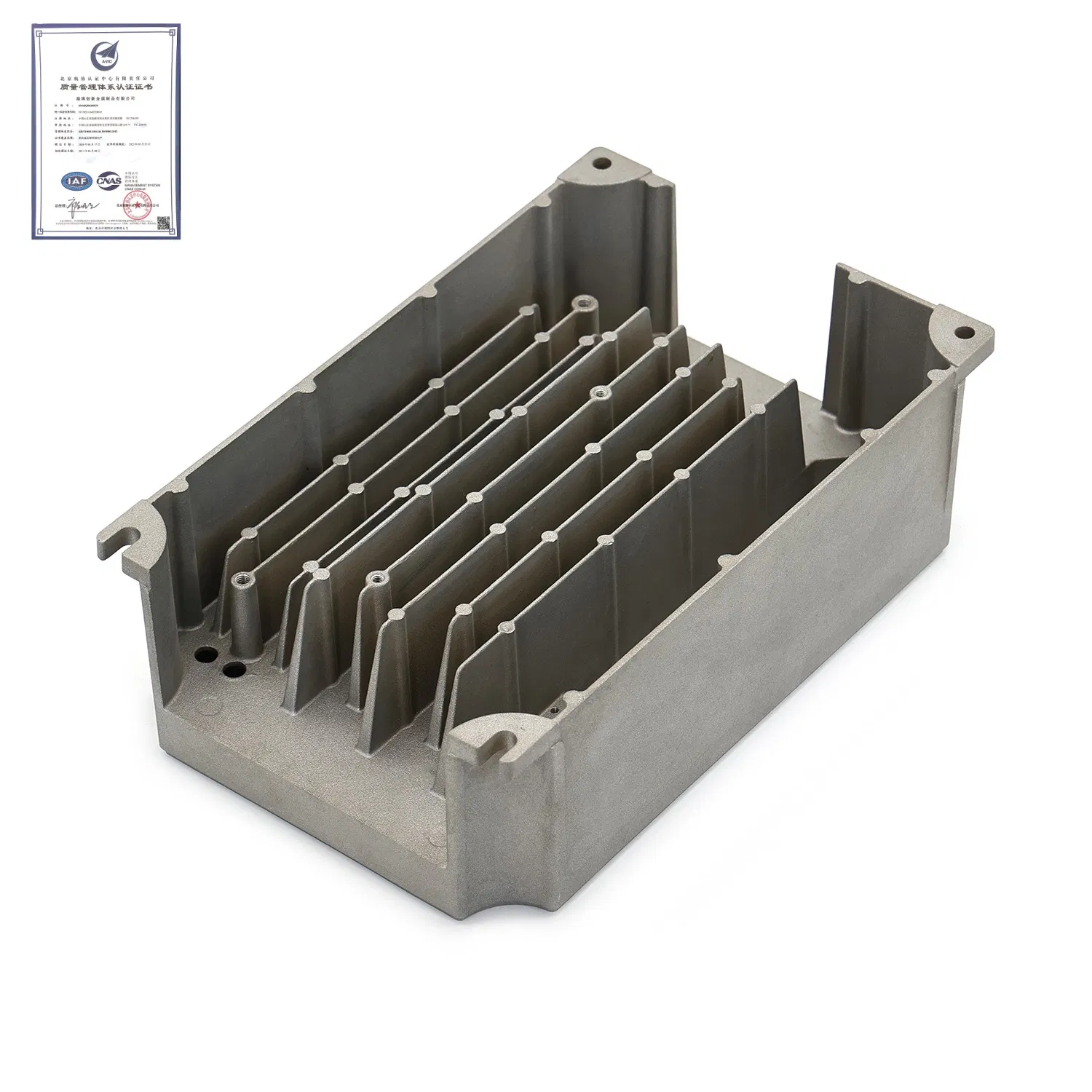 Aluminum Die-Cast Heat Sink, Inverter/Servo Motor Heat Sink