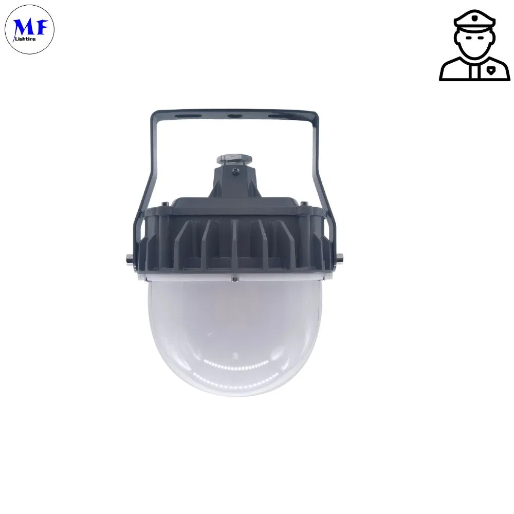 Factory Price Atex Approval Ceiling Mounted 60W IP66 Ik10 Explosion Proof High Bay Light LED Explosion Proof Light for Oil and Gas Chemical Industry