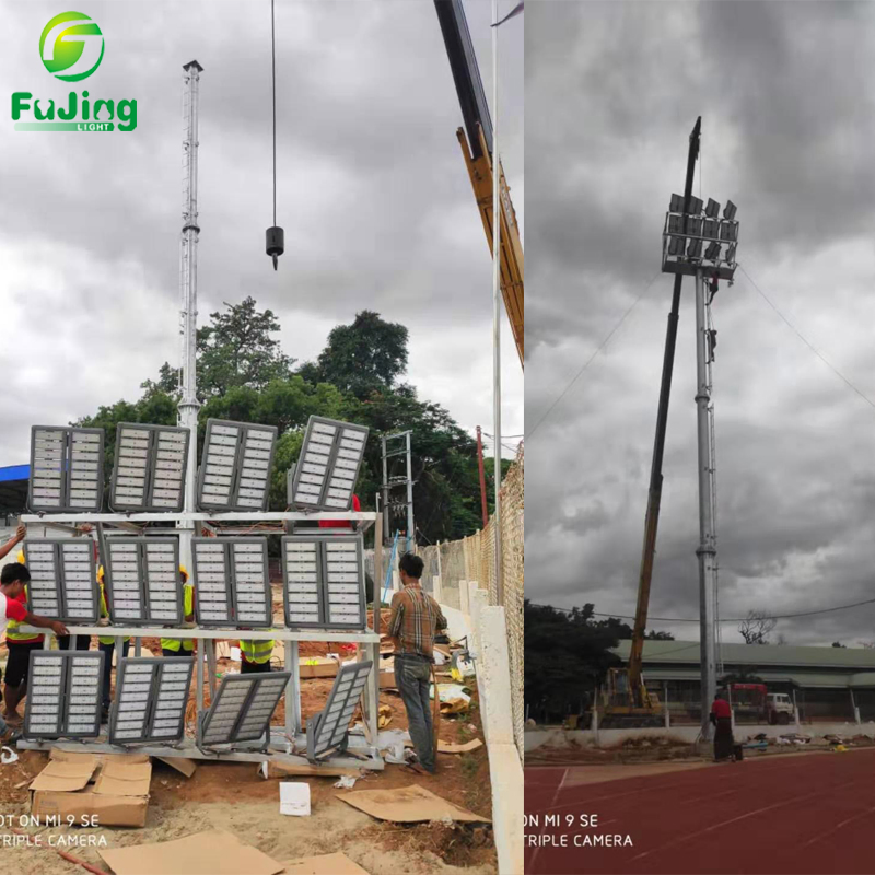 Private Patented Modular Design IP65 600W LED Flood Light with 5 Years Warranty