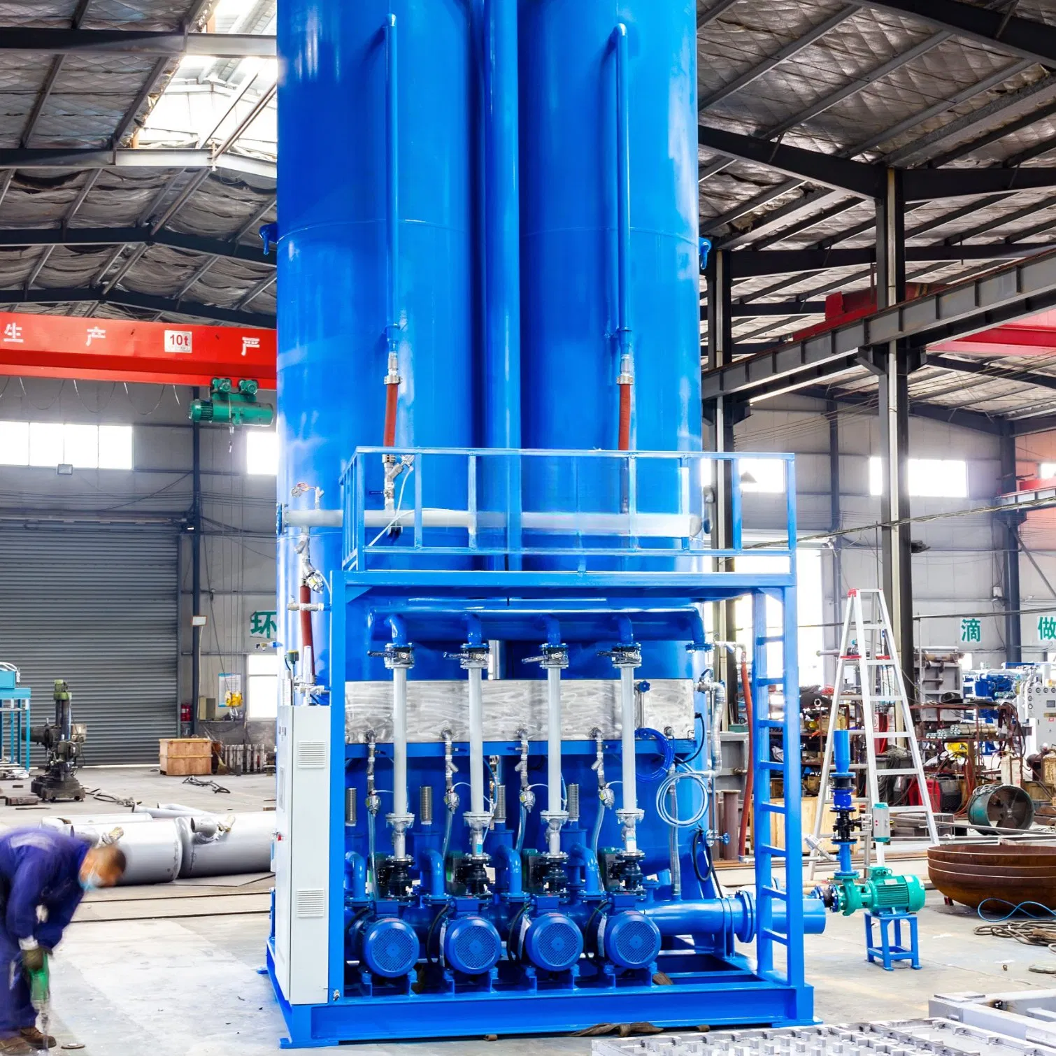 EPS Solar-Powered Central Vacuum System with Lithium Battery Backup &amp; Wireless Remote Control for off-Grid Cabins