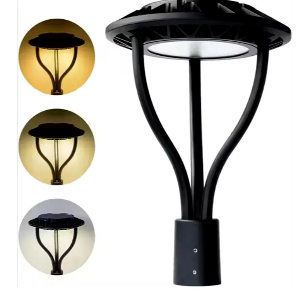 Top Post Garden Urban Light 150W/120W/100W/80W/60W LED Pole Light IP65 Waterproof Outdoor Garden Lighting Opulent LED Street Lighting