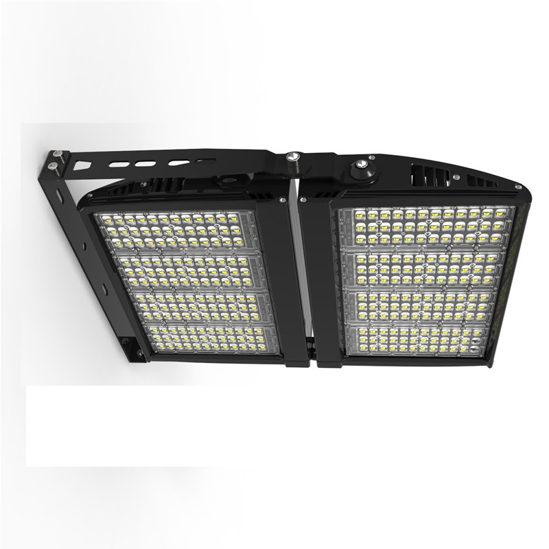 High Lumen 120000lm Harbor High-Power LED Floodlight 200W-1500W 90-305VAC 90° 0-10V Dimmable Heavy-Duty Industrial Spotlight for Port and Outdoor Lighting