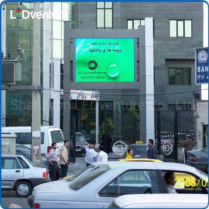 P8 Outdoor LED Advertising Display for Electronic Billboard with Solar