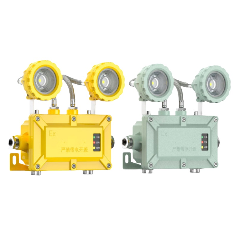 ATEX 24V 36V Zone 1 Zone 2 Twin Spot Light LED Explosion Proof Emergency Escape Lights