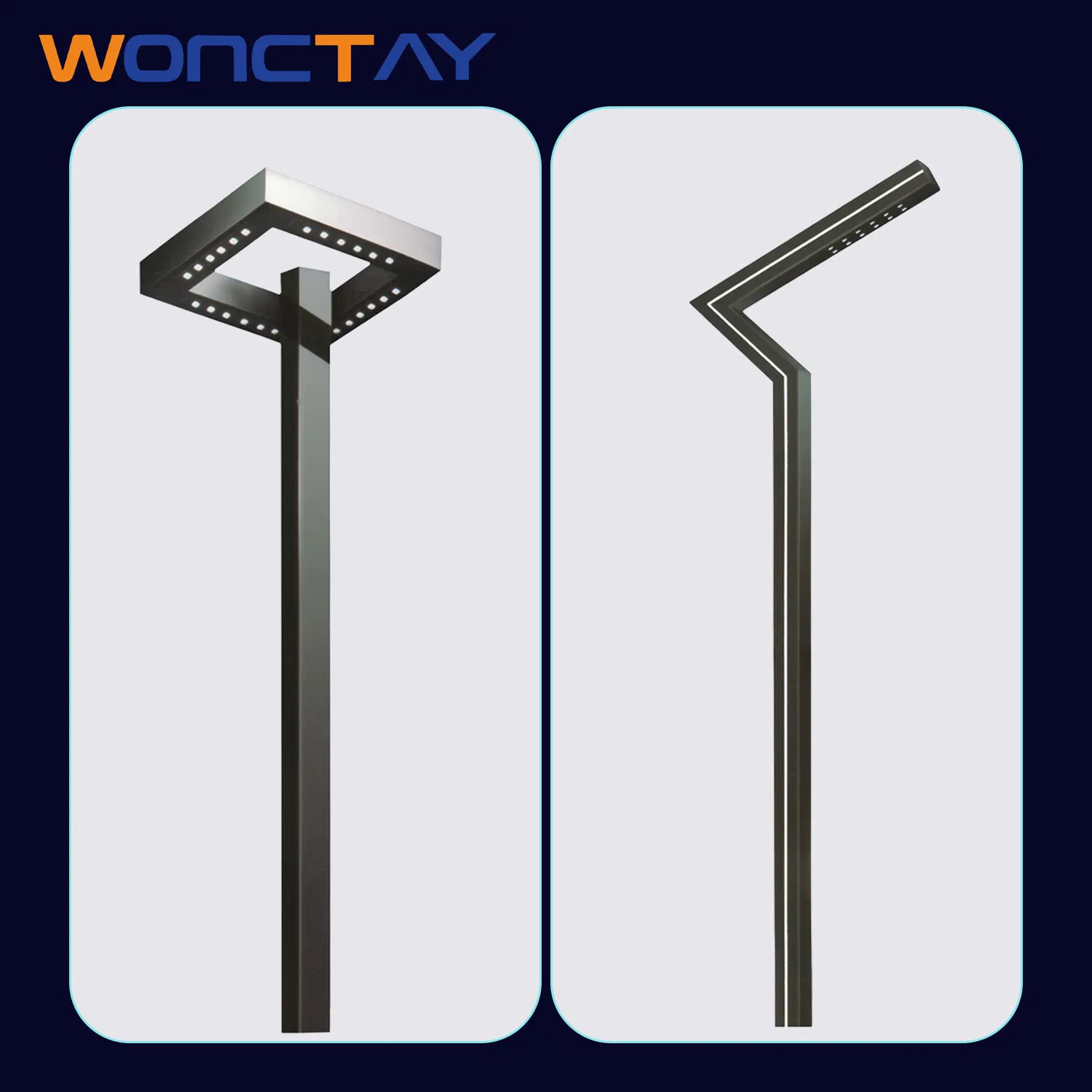 High Quality Pole Light Garden Light Waterproof Outdoor LED Post Top Light