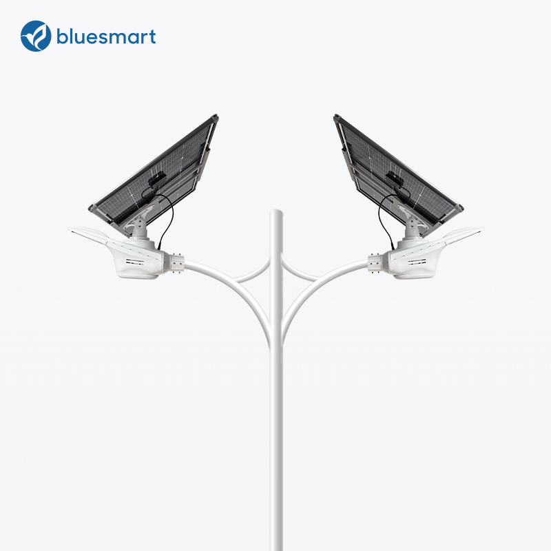 40W Integrated Smart Sensor Garden Solar Power LED Light Outdoor Street Lamp Lighting