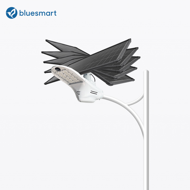 40W Integrated Smart Sensor Garden Solar Power LED Light Outdoor Street Lamp Lighting