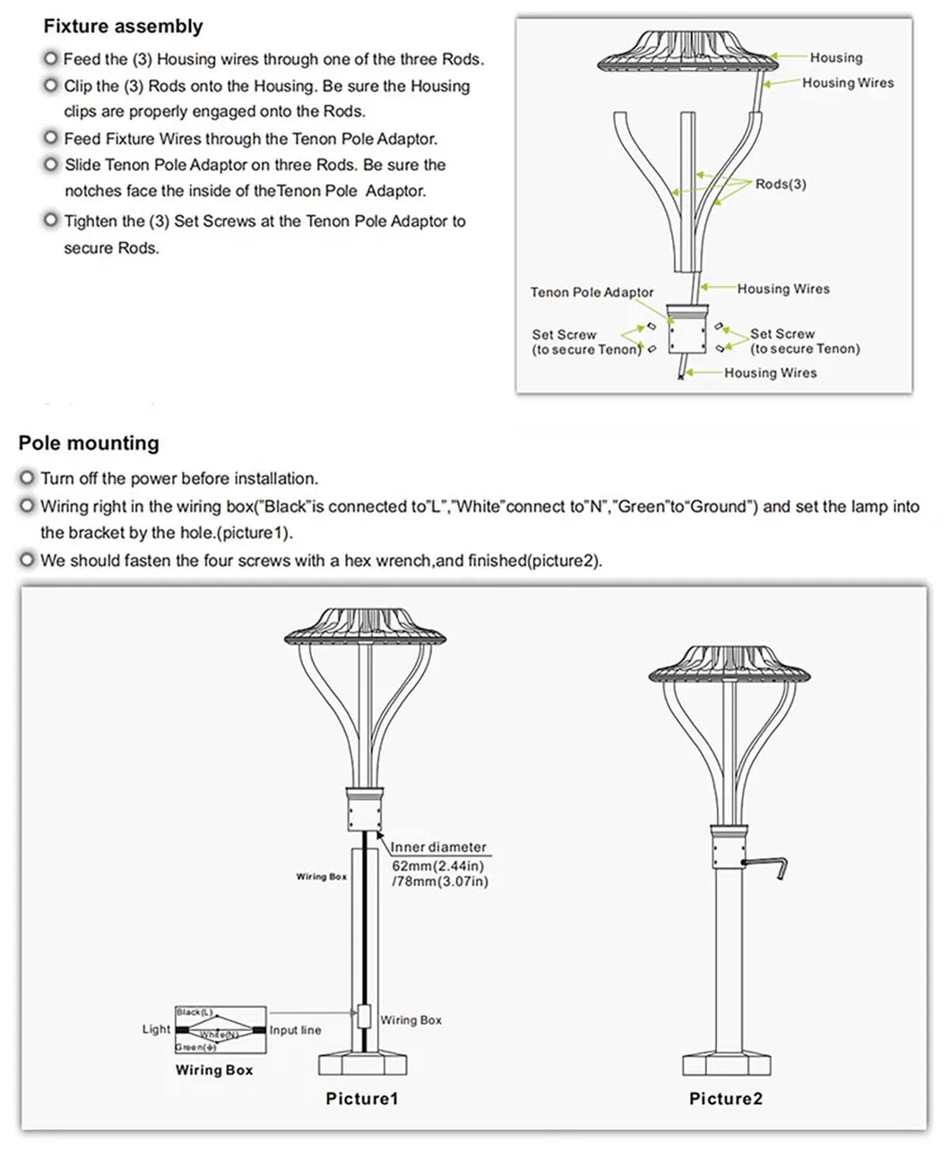 Installation Instructions