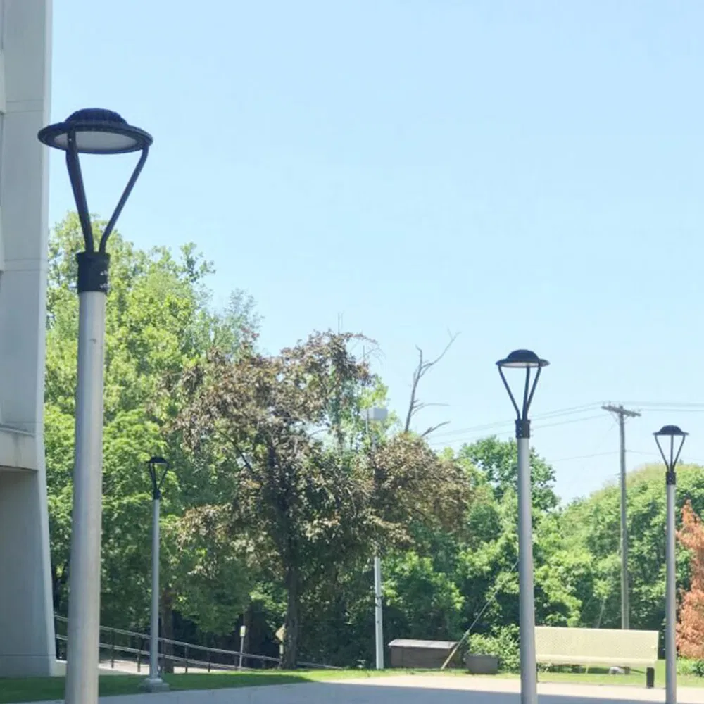 Best Seller CCT Tunable 30W 50W 75W LED Pole Top Fixtures Manufacturer IP65 Post Top Light