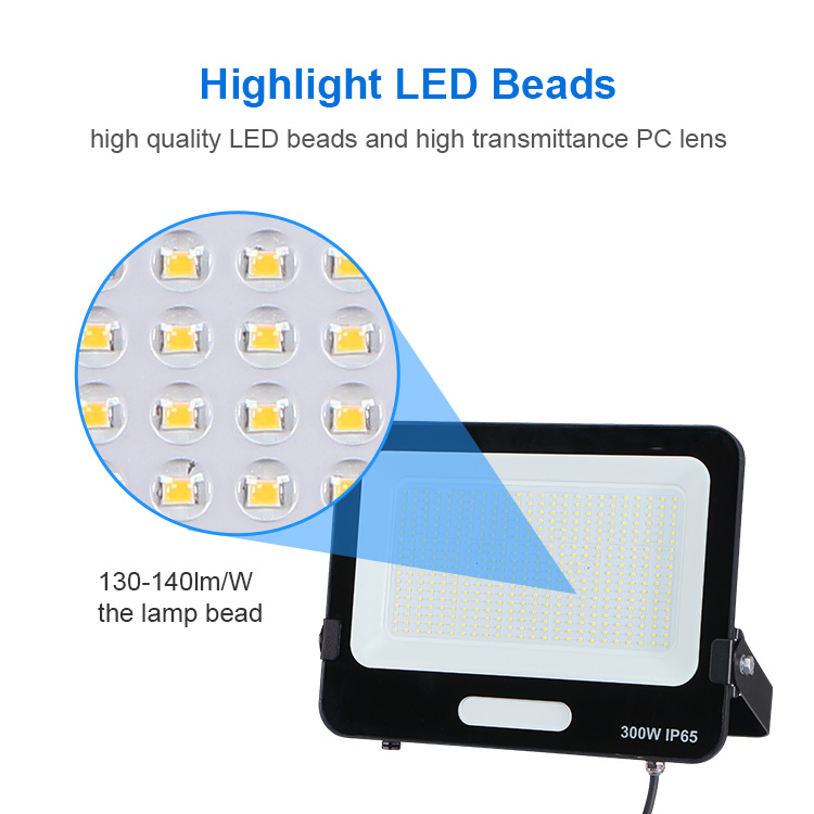 Industrial Modular CCT LED Flood Light for Outdoor Stadiums