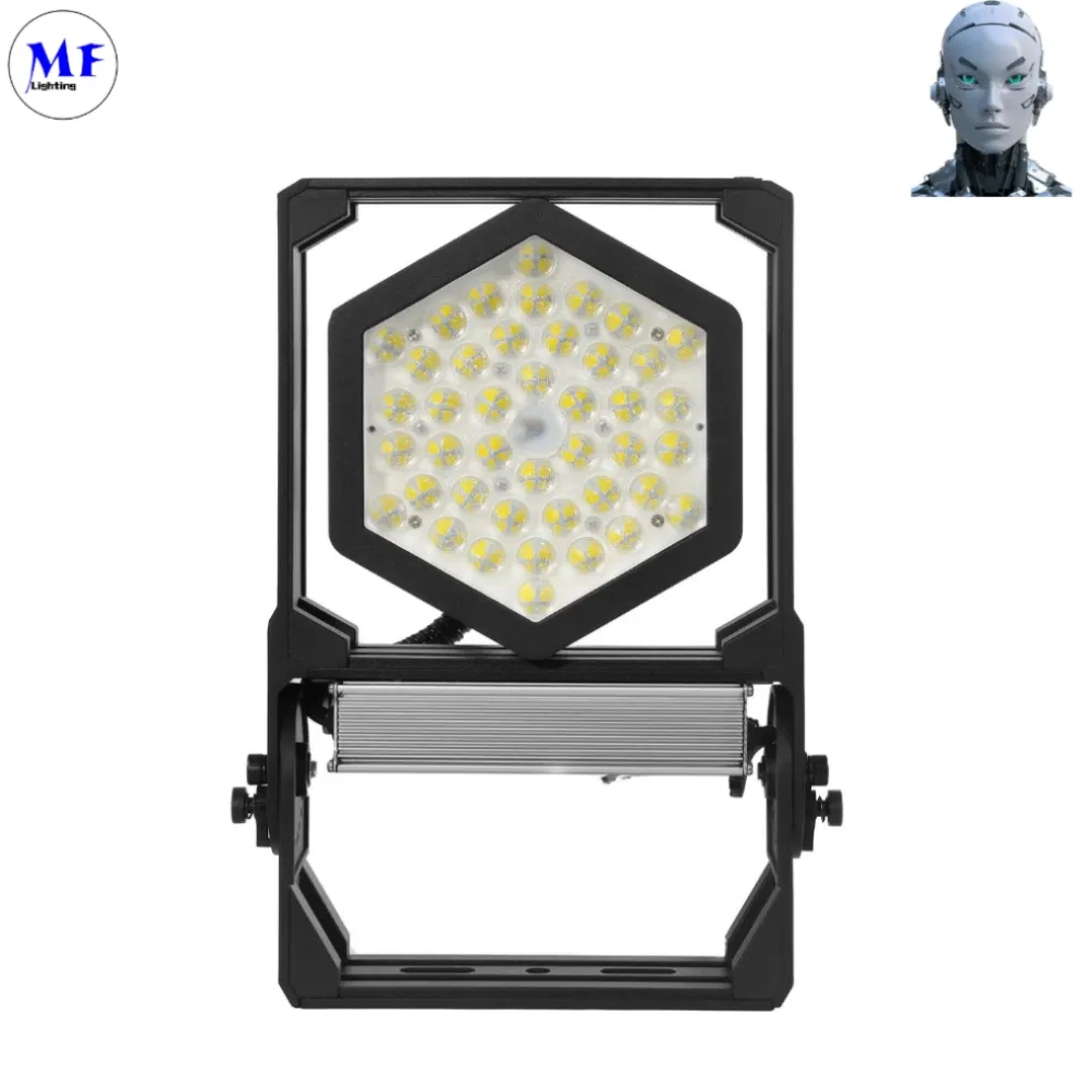5years Warranty IP67 Waterproof Outdoor 100W-1200W LED High Mast Power Flood Stadium Sport Industrial Modular Light for Football Basketball Field Billboard