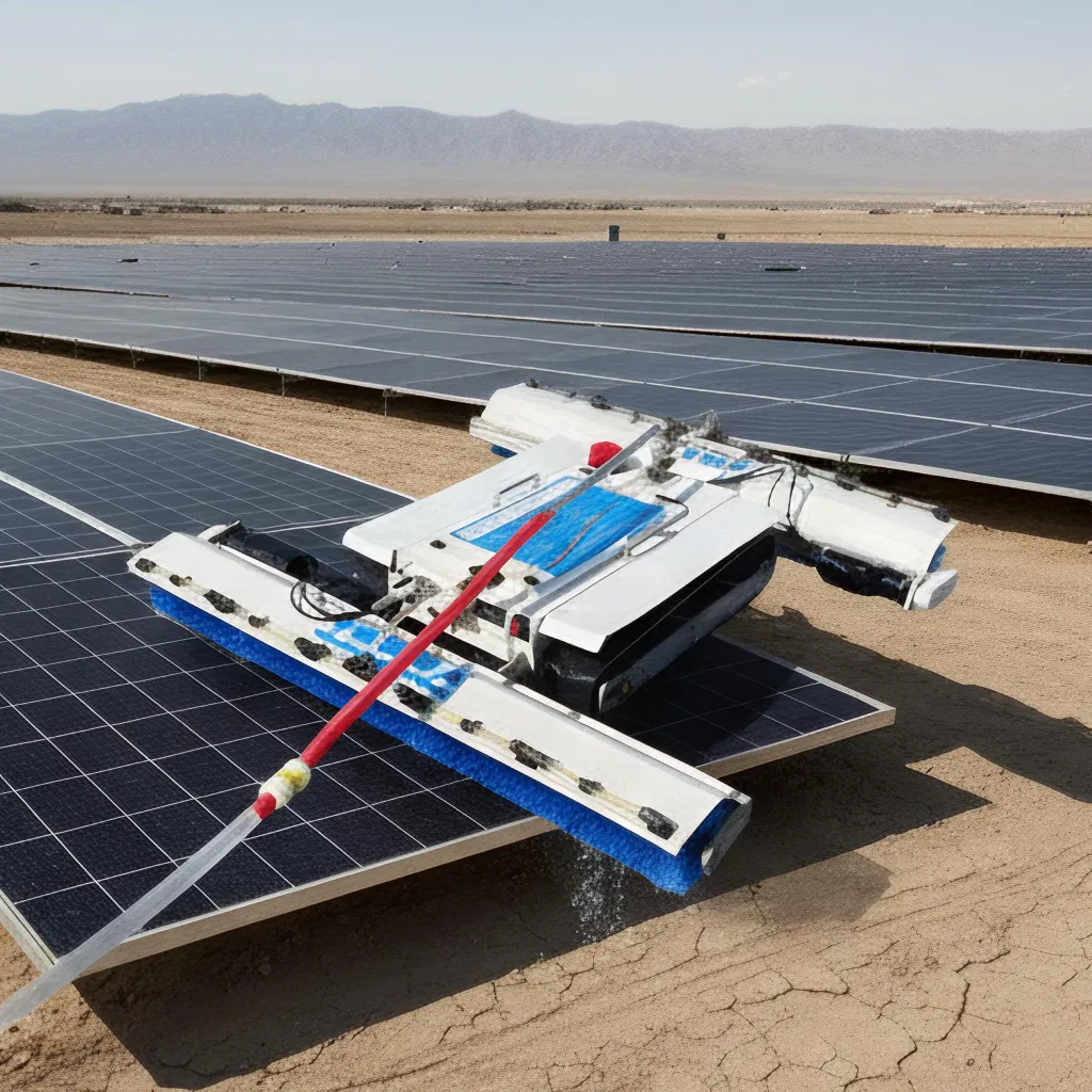 Innovative Solar Panel Cleaning System From Shaanxi China for Efficiency