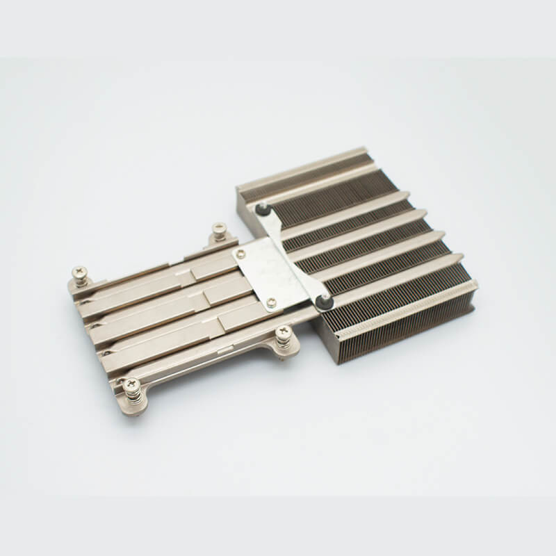 Chinese Factory Customized Design Aluminium Alloy Die Casting Anodizing Processing Aluminum Heat Sink Aluminium Industrial Computer Heat Sink