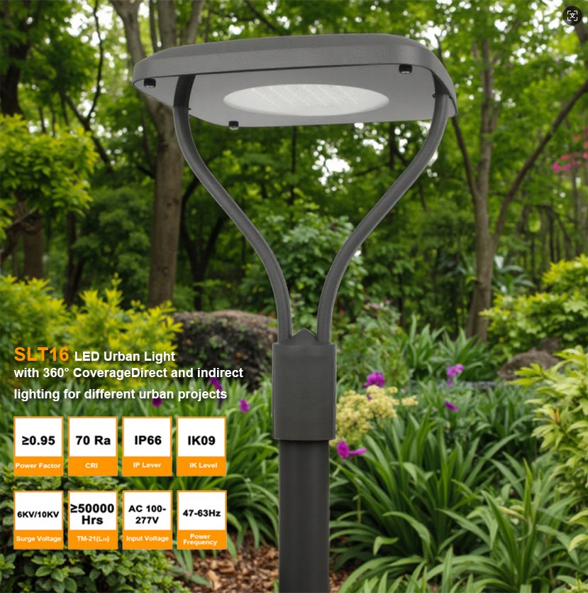 Waterproof Outdoor IP65 Project LED Garden Park Post Top Light LED Urban Lighting Landscape Light