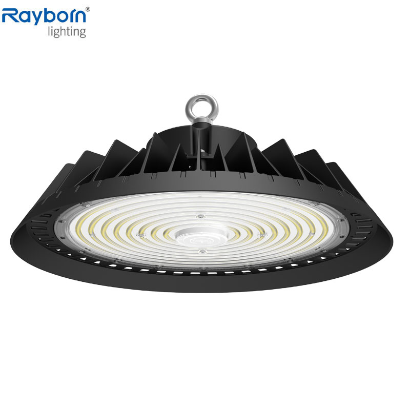Warehouse Factory Workshop Indoor Industrial Hanging Fixtures Dimmable Ground Luminaire 500W 300W 250W 200W 150W 100W UFO LED High Bay Lighting