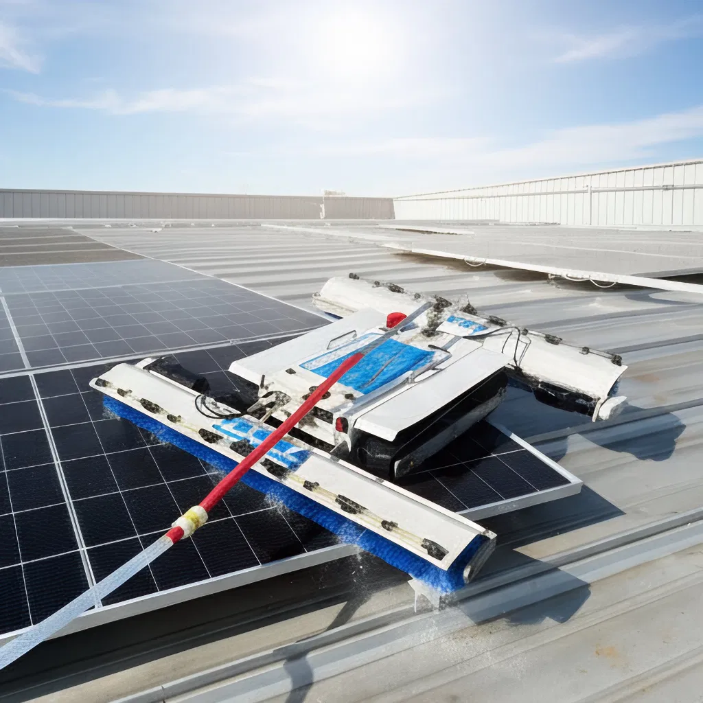 Innovative Solar Panel Cleaning System From Shaanxi China for Efficiency