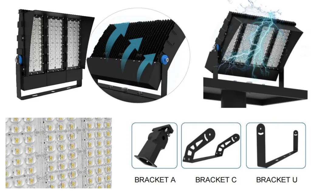 LED Flood Light Feature