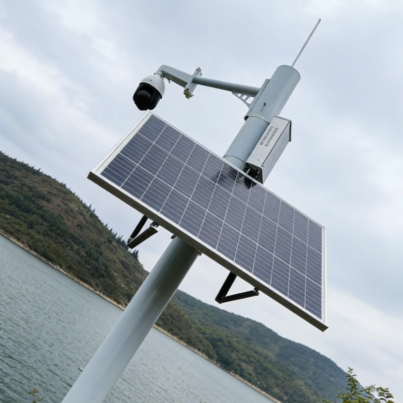 CCTV Camera All in One 12V 24V 48V Poe Renewable Energy Battery Kit Solar Power System for Wildlife Monitoring