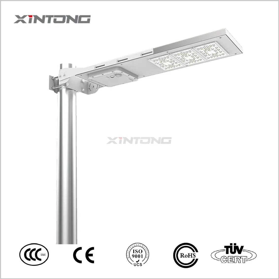 All in One Outdoor LED Solar Street Garden Home Road Lighting with Motion Sensor