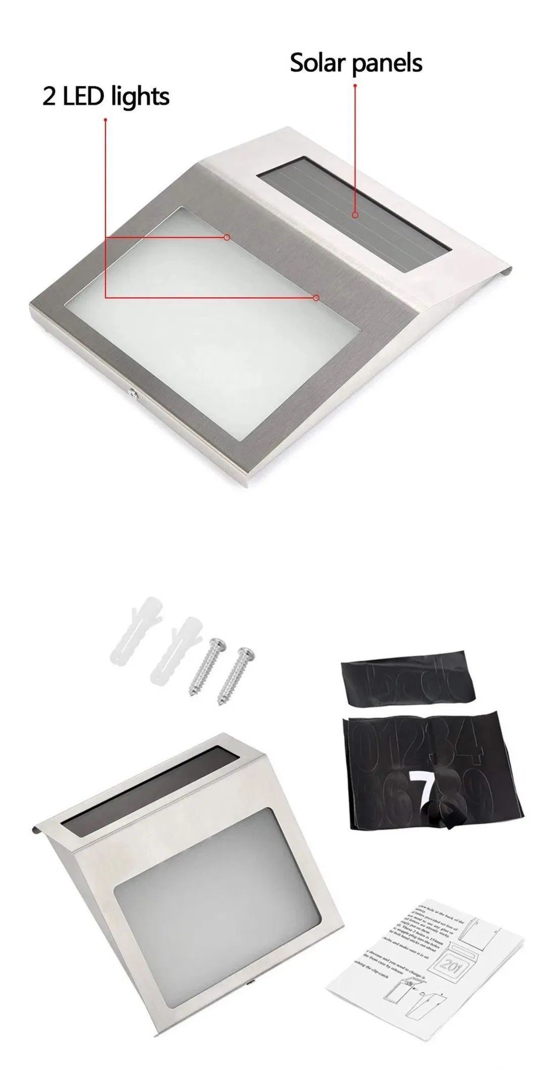 Solar Doorplate Light 2