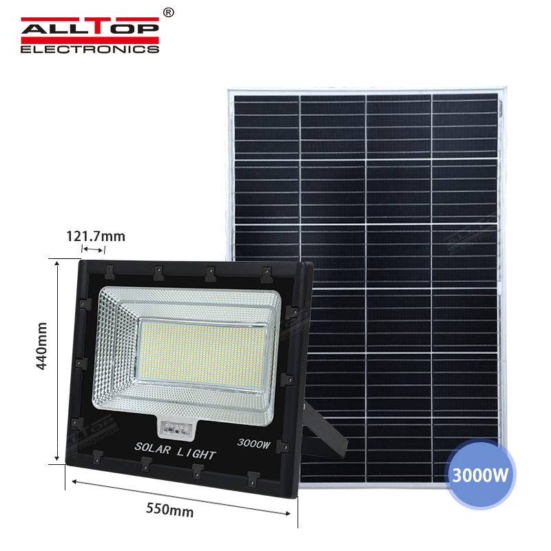 Alltop Wholesale Outdoor Long Range Projector Lamp 3000W LED Modular Solar Flood Light