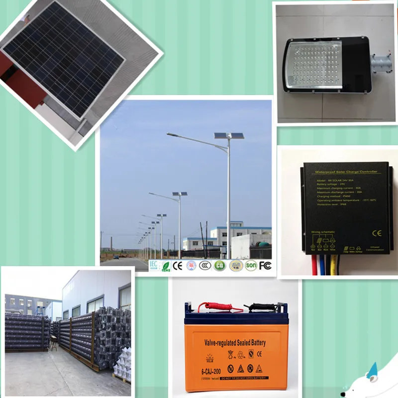 Outdoor Solar LED Street Lighting 1