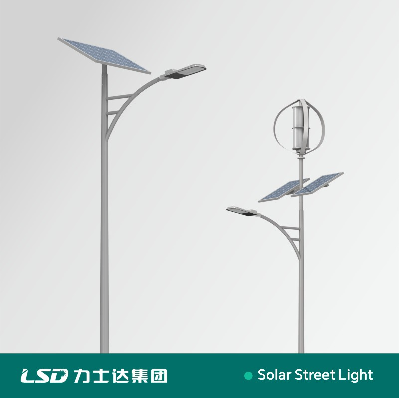 Industrial Wind-Solar Lighting System Megajoule Storage for 30+ Day Backup